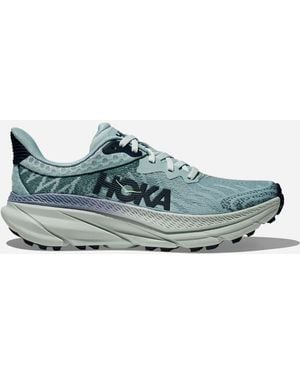 Hoka One One Challenger 7 Chaussures Pour Femme En Taille - Bleu