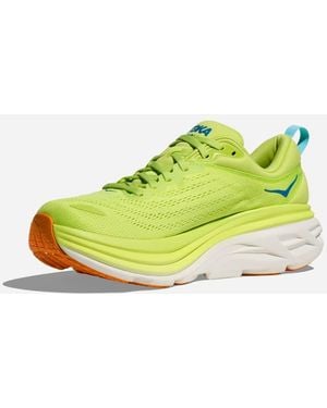 Hoka One One Bondi 8 Chaussures Pour Homme En Taille - Jaune