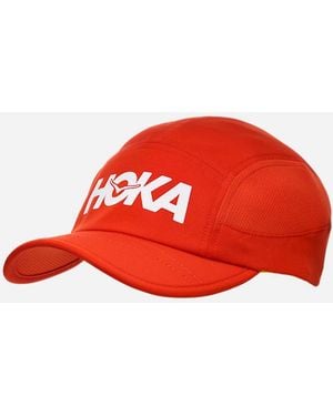 Hoka One One Run Hat - Red