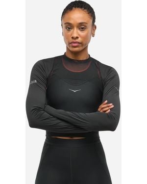 Hoka One One Race Day Shrug Jacket - White