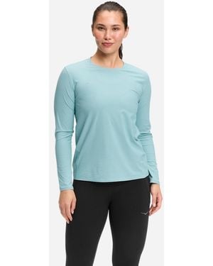Hoka One One Airolite Long Sleeve Top 2.0 - Blue