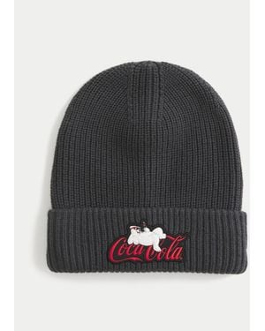 Hollister Coca-cola Graphic Beanie - Black