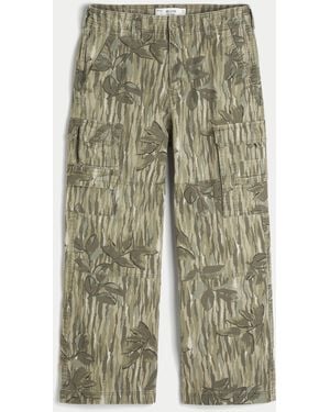 Hollister Super Baggy Cargo Trousers - Multicolour