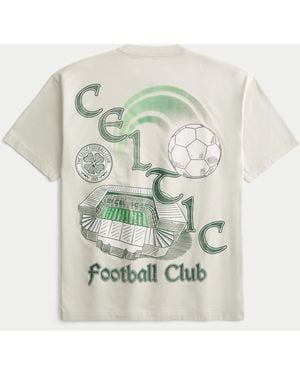 Hollister Celtic Football Club Graphic Tee - Natural