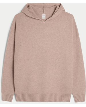 Hollister light pink hoodie online