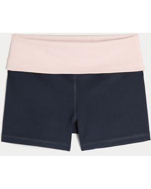 Hollister Gilly Hicks Active Foldover Shortie - Blue