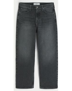 Hollister Grey Baggy Jeans