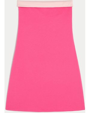 Hollister Taylor Reversible Tube Mini Dress - Pink