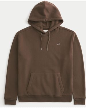 Hollister Icon Hoodie - Brown