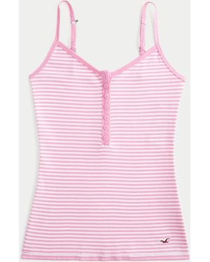 Hollister Henley Cami - Pink