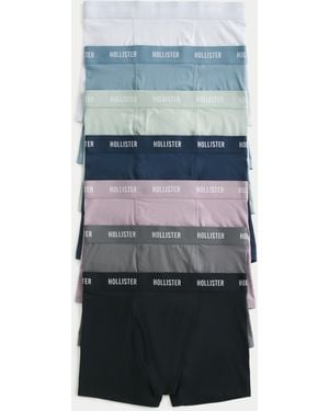 Hollister Classic Length Fly-front Boxer Brief 7-pack - Blue