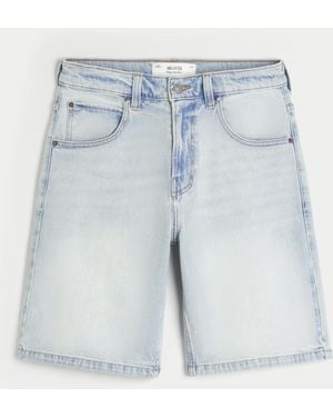 Hollister Baggy Denim Shorts - Blue