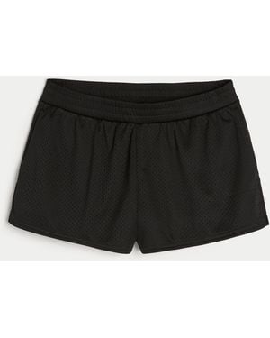 Hollister Gilly Hicks Active Mesh Shorts - Black