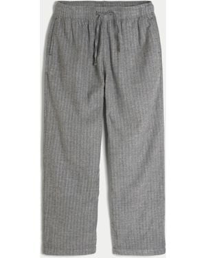 Hollister Flannel Pyjama Trousers - Grey