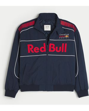 Hollister Oracle Red Bull Racing Graphic Track Jacket - Blue