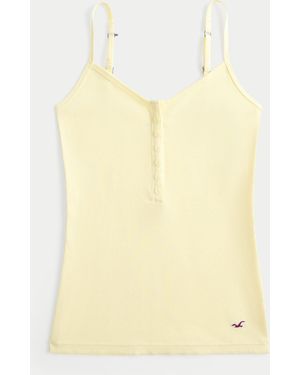 Hollister Henley Cami - Yellow