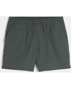 Hollister Gilly Hicks Active Nylon Blend Shorts - Green