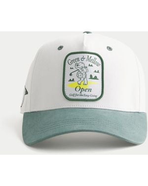 Hollister Baseballmütze mit Golf-Grafik - Blau