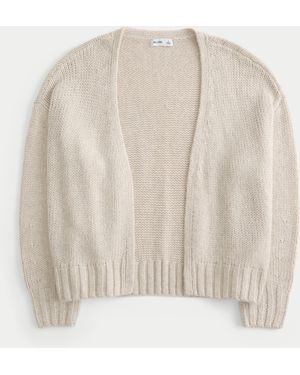 Hollister Easy No-close Cardigan - Natural
