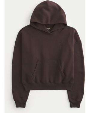 Hollister Easy Icon Hoodie - Brown