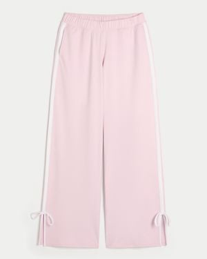Hollister Gilly Hicks Active Side Bow Baggy Trousers - Pink