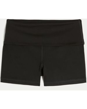 Hollister Gilly Hicks Active Foldover Shortie - Black