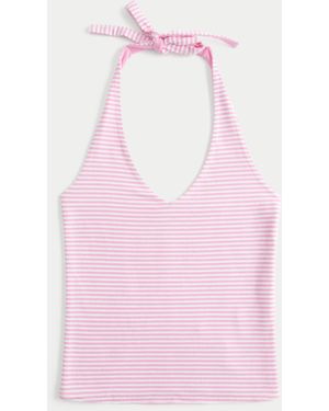 Hollister Reversible Halter Top - Pink