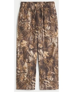 Hollister 24/7 Baggy Flannel Pyjama Trousers - Multicolour