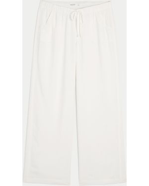 Hollister Pull-on Baggy Trousers - White