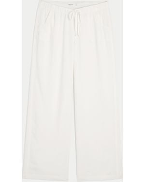 Hollister Pull-on Baggy Trousers - White