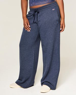Hollister Hollister Feel Good Low-Rise-Baggy Jogginghose - Blau