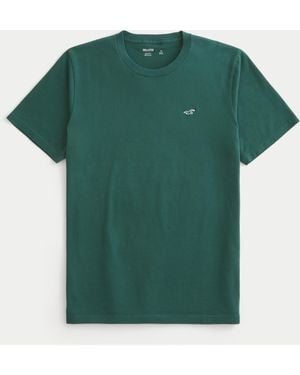 Hollister Icon Crew T-shirt - Green