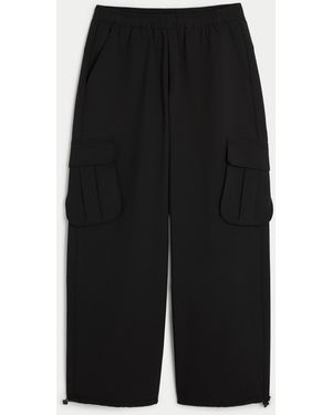Hollister Gilly Hicks Cosy Lined Cargo Trousers - Black