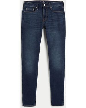 Hollister Dark Wash Super Skinny Jeans - Blue