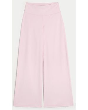 Hollister Gilly Hicks Active Recharge Wide-leg Trousers - Pink