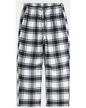 Hollister Flannel Pyjama Trousers - Blue