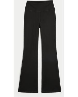 Hollister Gilly Hicks Active Recharge Bootcut Leggings - Black