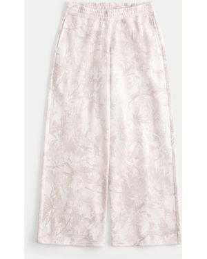 Hollister Pink Camo Baggy Joggers