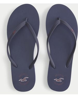 Hollister Flip Flops - Blue