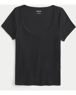 Hollister Scoop T-shirt - Black