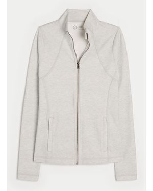 Hollister Gilly Hicks Active Recharge Zip-up Jacket - White