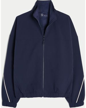 Hollister Gilly Hicks Cosy Lined Track Jacket - Blue