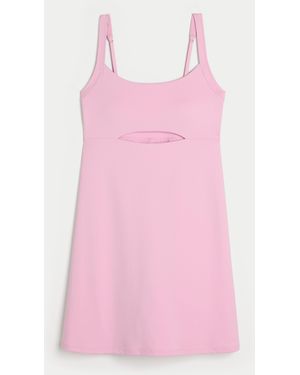 Hollister Gilly Hicks Active Recharge A-line Cutout Dress - Pink