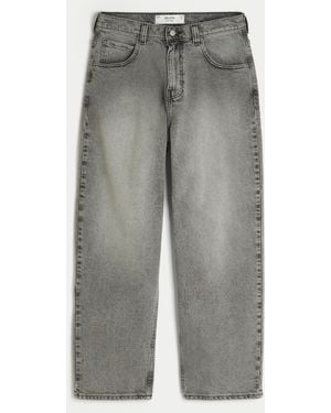 Hollister Grey Skater Baggy Jeans