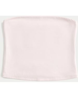 Hollister Nahtloses Schlauchoberteil aus weichem Stretchmaterial - Pink