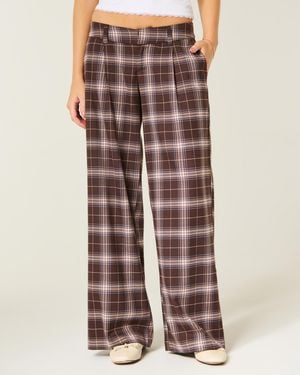 Hollister Hollister Livvy extraweite Hose mit ultraniedrigem Low-Rise-Schnitt - Mehrfarbig