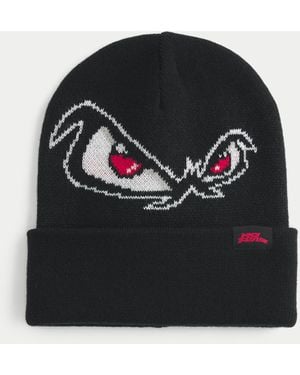 Hollister No Fear Graphic Beanie - Black