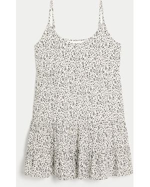 Hollister Swing Mini Dress - White