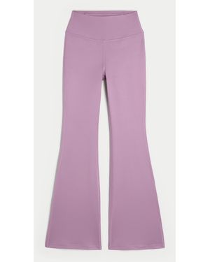 Hollister Gilly Hicks Active Recharge Flare Leggings - Purple
