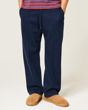 Hollister Hollister Feel Good Baggy Jogginghose mit Biesen - Blau